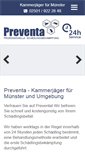 Mobile Screenshot of kammerjaeger-muenster.com
